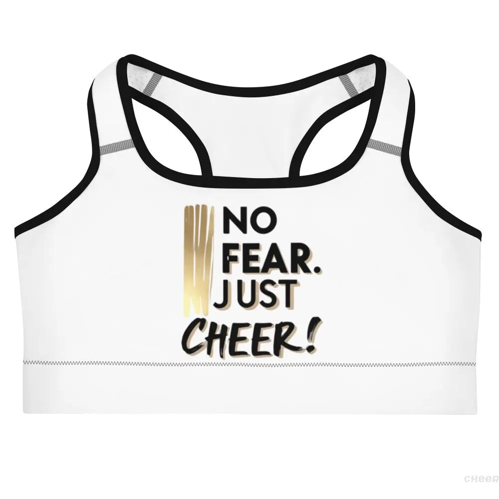 No Fear. Just Cheer! – Sport-Bra für Cheerleader - CHEER addicted!